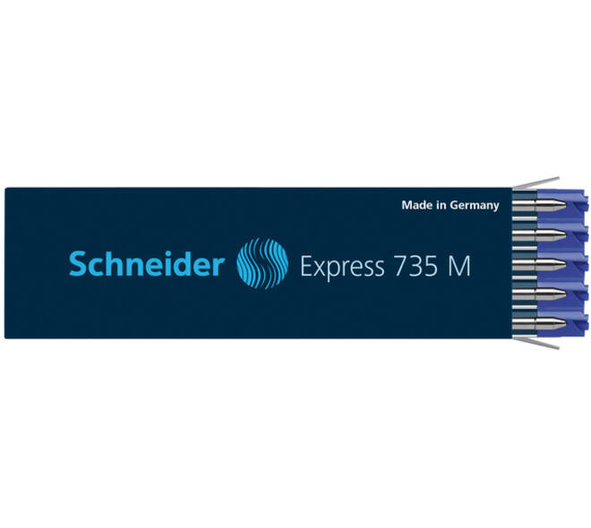 Balpenvulling Schneider Express 735 medium blauw
