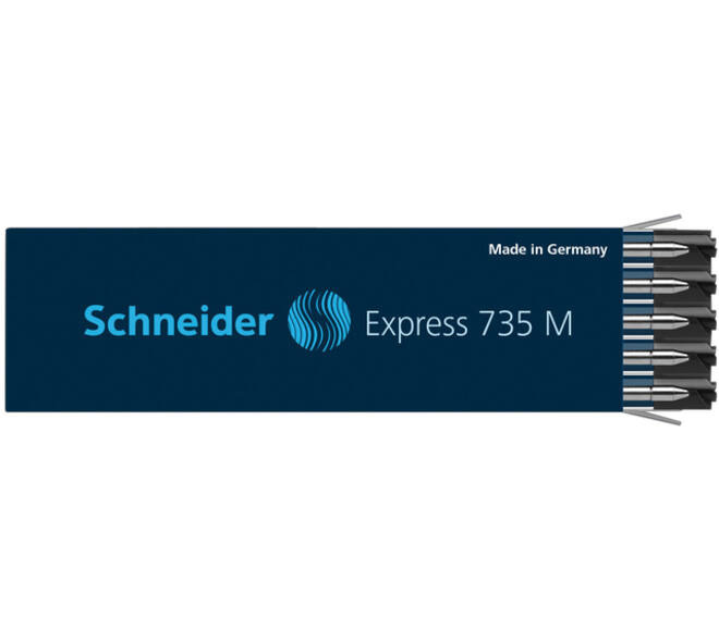 Balpenvulling Schneider 735 Express medium zwart