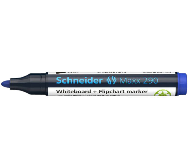 Whiteboardmarker Schneider Maxx 290 rond 2-3mm assorti 3+1 gratis