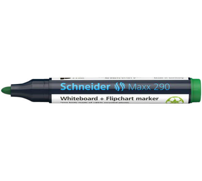 Whiteboardmarker Schneider Maxx 290 rond 2-3mm assorti 3+1 gratis
