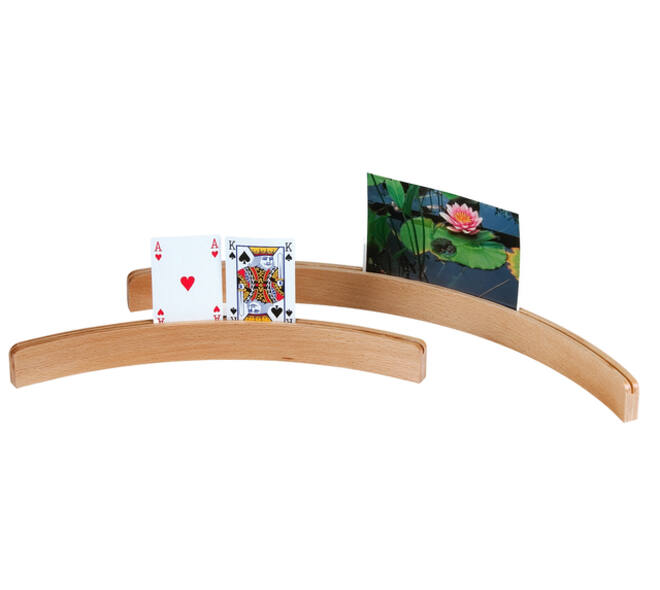 Kaarthouder hout middel 35 cm