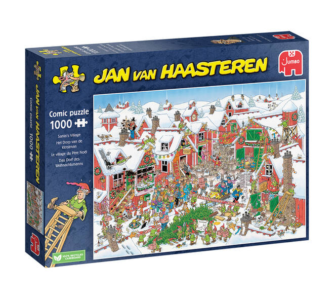 Puzzel Jan van Haasteren Santa's Village 1000 stukjes