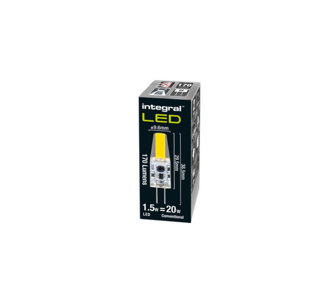 Ledlamp Integral G4 4000K koel wit 1.5W 170lumen