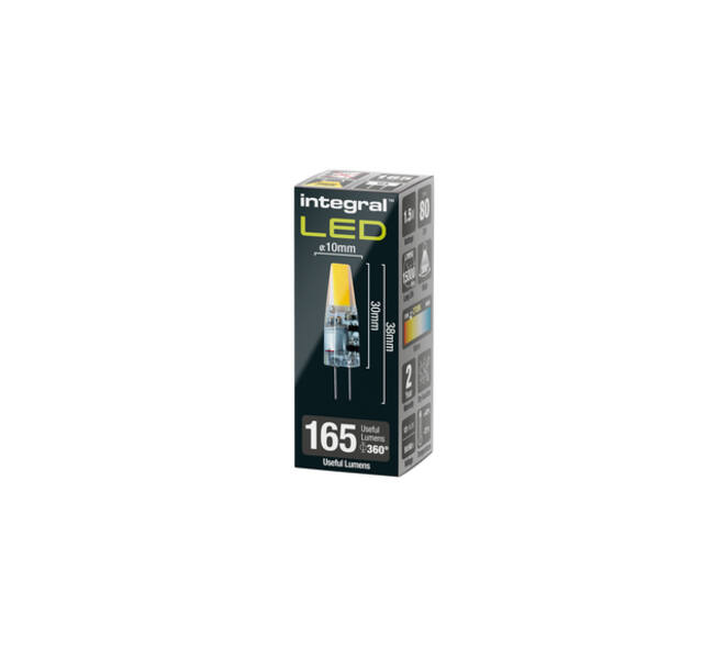 Ledlamp Integral G4 2700K warm wit 1.5W 160lumen
