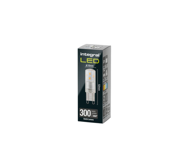 Ledlamp Integral G9 4000K koel wit 2.7W 300lumen