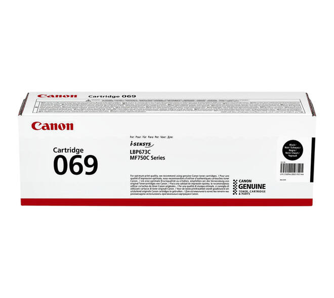 Tonercartridge Canon 069 zwart