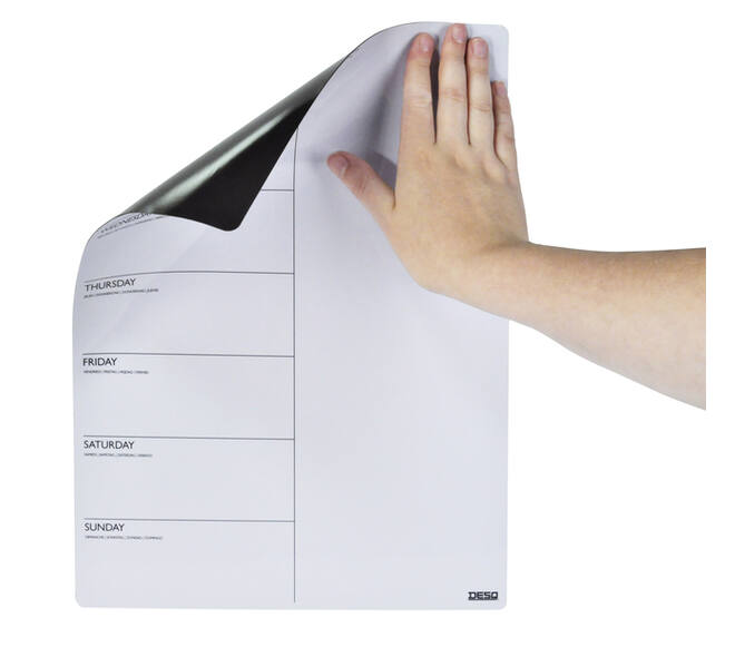 Magnetische planner Desq week 40x30cm magnetisch
