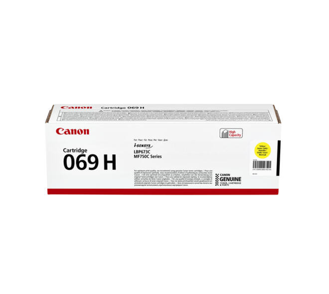 Tonercartridge Canon 069H geel