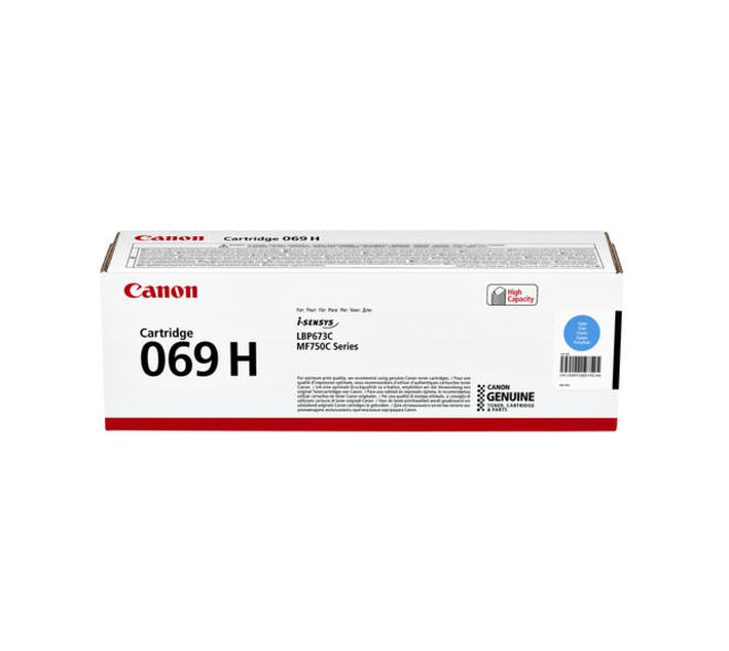 Tonercartridge Canon 069H blauw