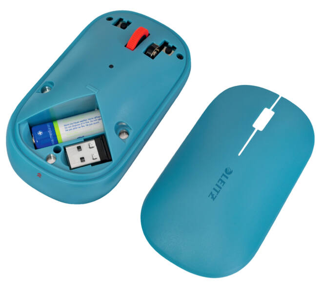 Draadloos muis Leitz Cosy blauw