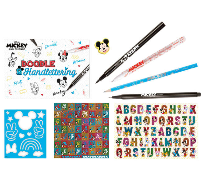 Handletterset Disney Mickey en Minnie