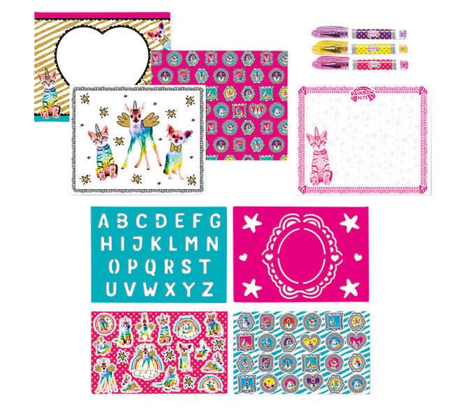 Activiteitenboek Totum Rainbow Pets designer