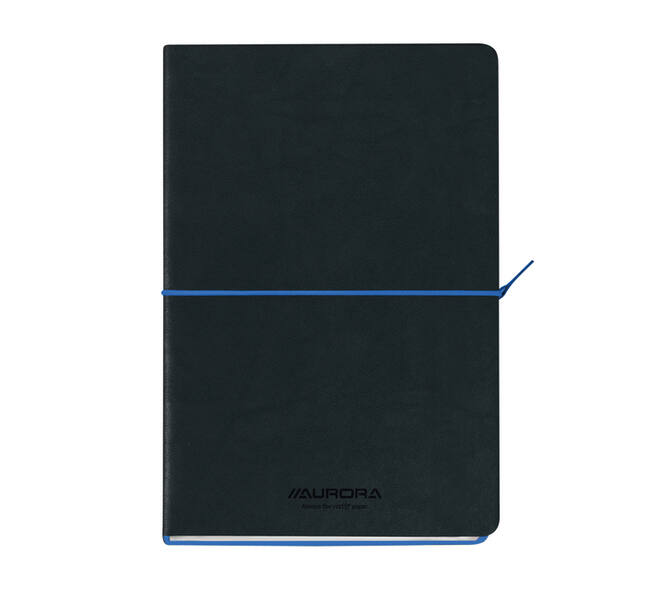 Notitieboek Aurora Tesoro A5 192blz lijn 80gr blauw