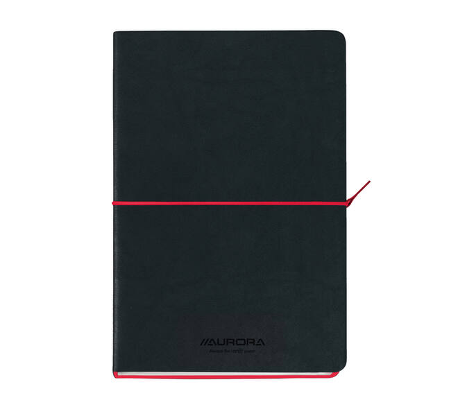 Notitieboek Aurora Tesoro A5 192blz lijn 80gr rood