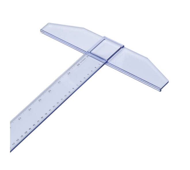 Tekenhaak Aristo GeoCollege 75cm transparant