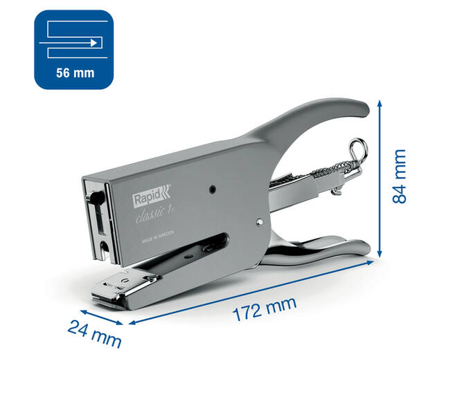 Niettang Rapid K1 Retro Classic zwart
