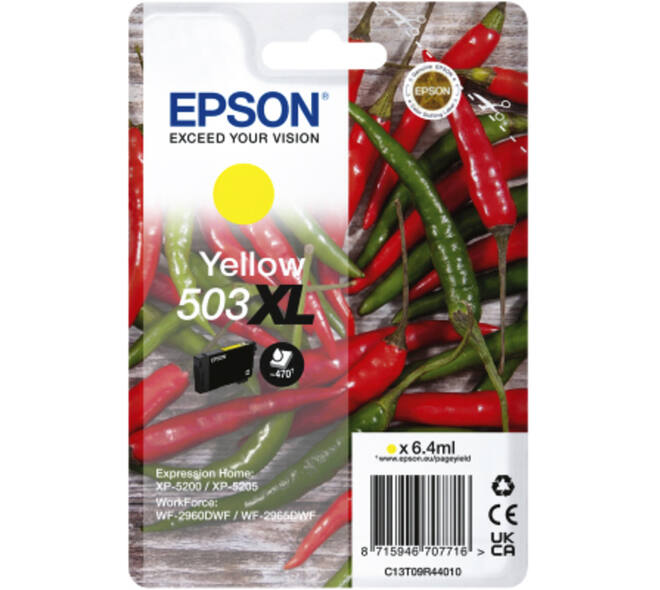 Inktcartridge Epson 503XL T09R44 geel
