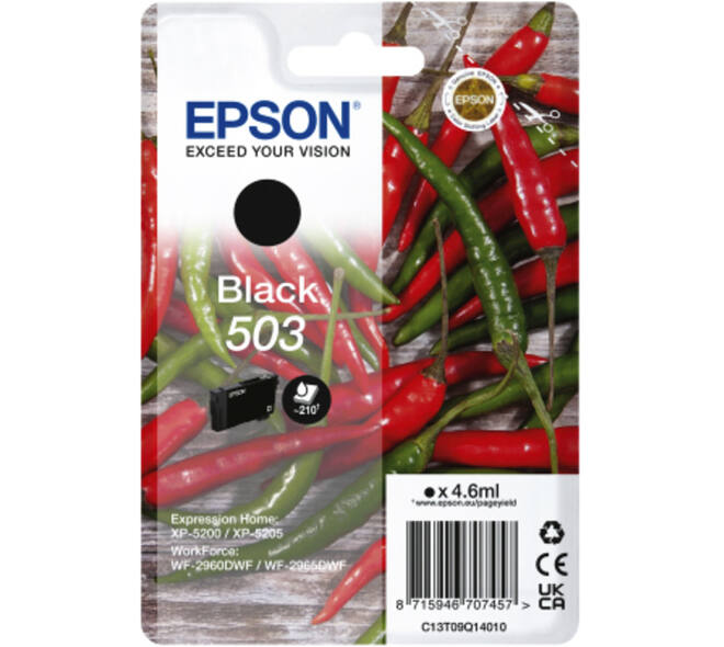 Inktcartridge Epson 503 T09Q14 zwart