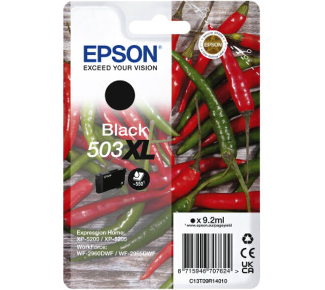 Inktcartridge Epson 503XL T09R14 zwart
