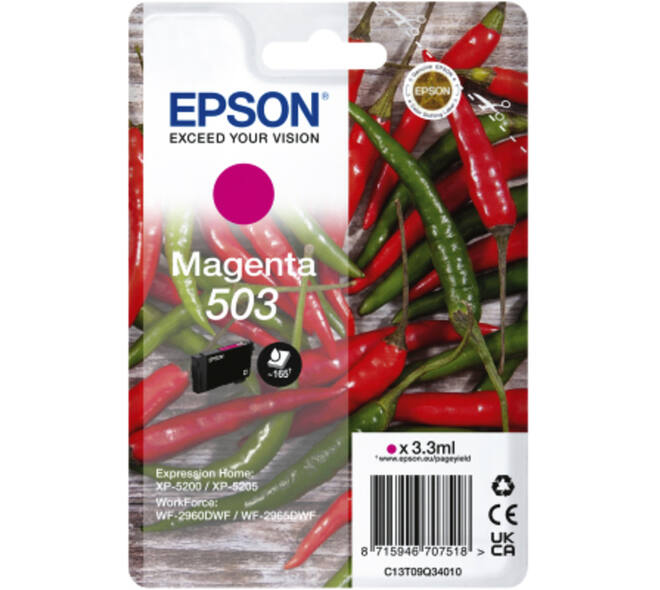 Inktcartridge Epson 503 T09Q34 rood