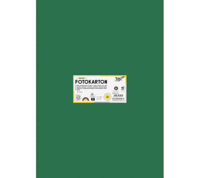 Fotokarton Folia 300gr 50x70cm 58 dennengroen