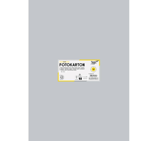 Fotokarton Folia 300gr 50x70cm 60 zilver