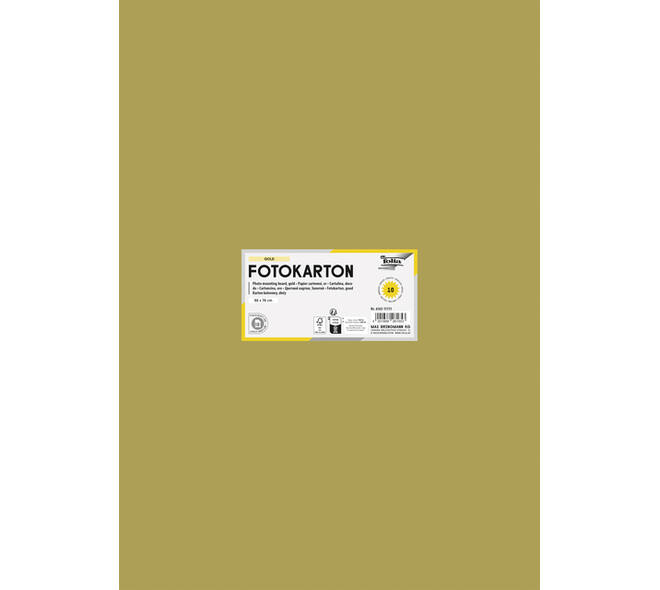 Fotokarton Folia 300gr 50x70cm 65 goud
