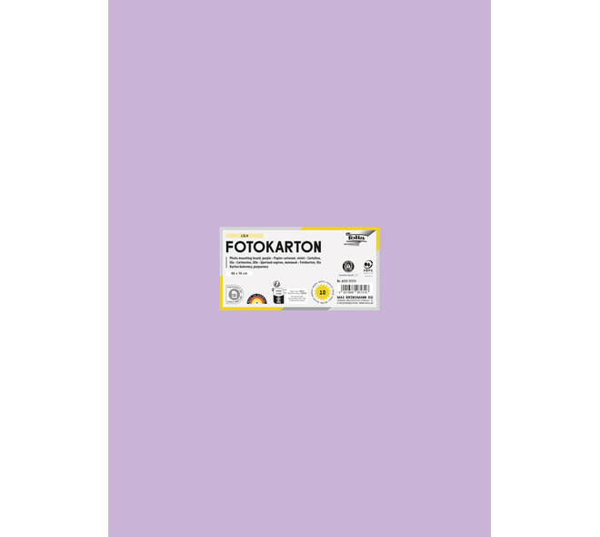 Fotokarton Folia 300gr 50x70cm 31 lila