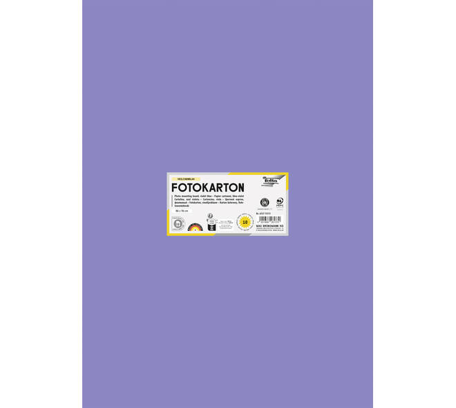 Fotokarton Folia 300gr 50x70cm 37 violetblauw