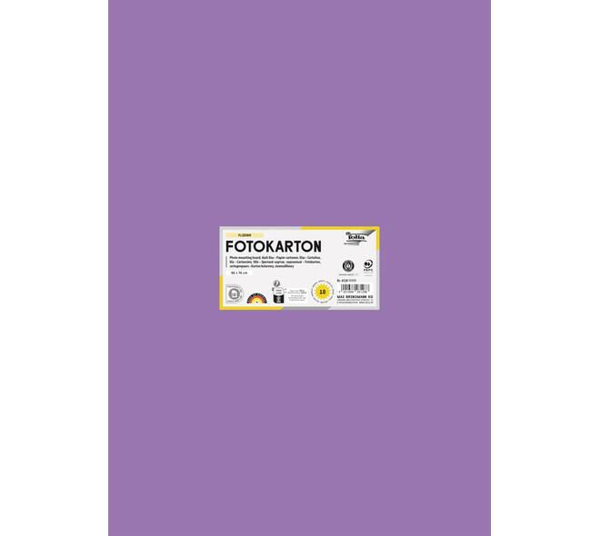Fotokarton Folia 300gr 50x70cm 28 paars