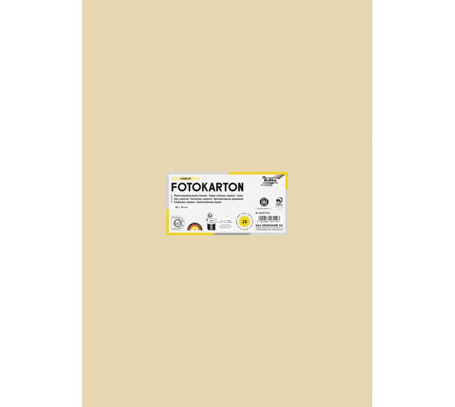 Fotokarton Folia 300gr 50x70cm 10 chamois