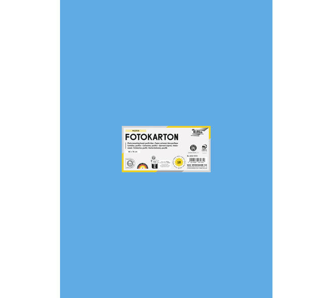 Fotokarton Folia 300gr 50x70cm 33 oceaanblauw