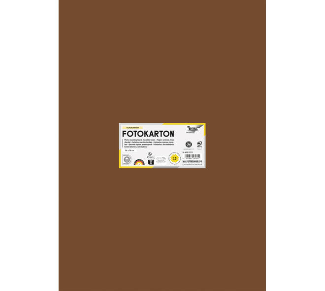 Fotokarton Folia 300gr 50x70cm 85 chocoladebruin