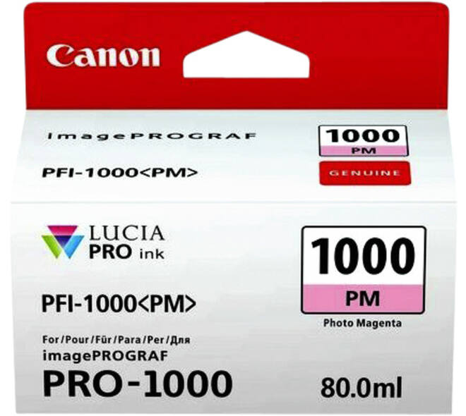 Inktcartridge Canon PFI-1000 foto rood