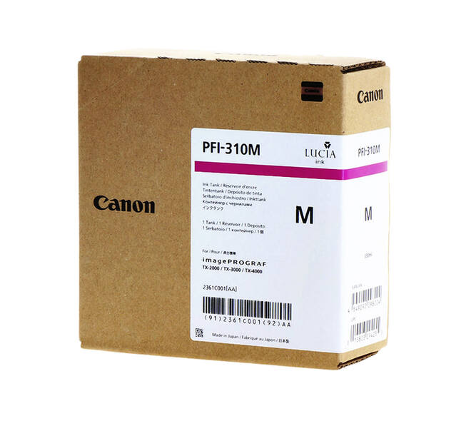 Inktcartridge Canon PFI-310 rood
