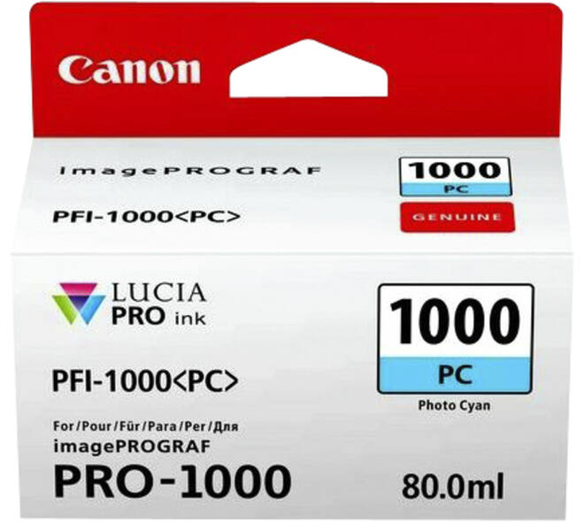 Inktcartridge Canon PFI-1000 foto blauw
