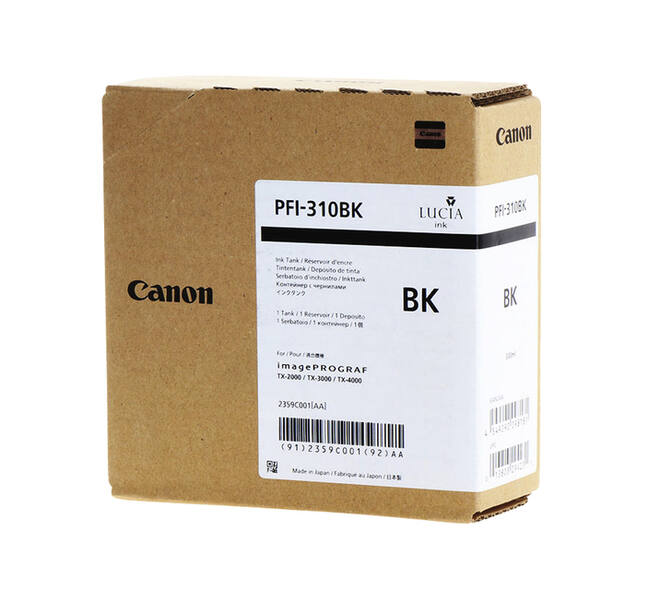 Inktcartridge Canon PFI-310 zwart