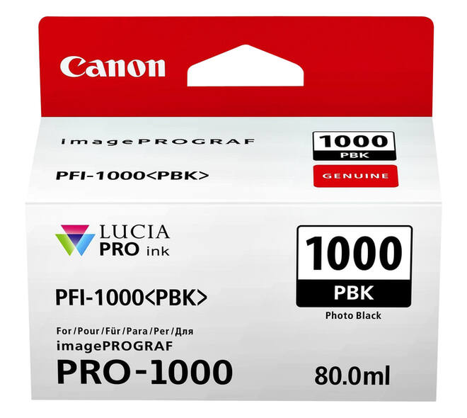 Inktcartridge Canon PFI-1000 foto zwart