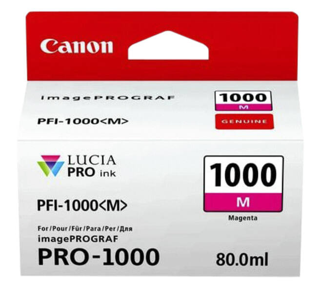 Inktcartridge Canon PFI-1000 rood