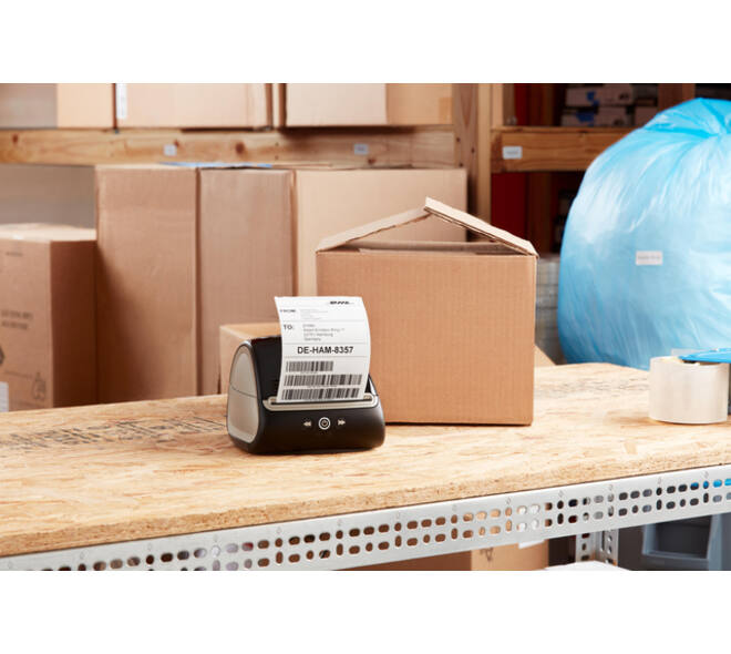 Etiket Dymo LabelWriter 5XL verzendlabel 102x210mm 6 rollen á 140 stuks wit