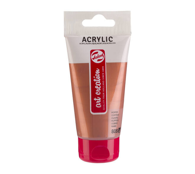 Acrylverf Talens Art Creation 805 koper tube à 75ml