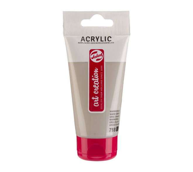 Acrylverf Talens Art Creation 718 warmgrijs tube à 75ml