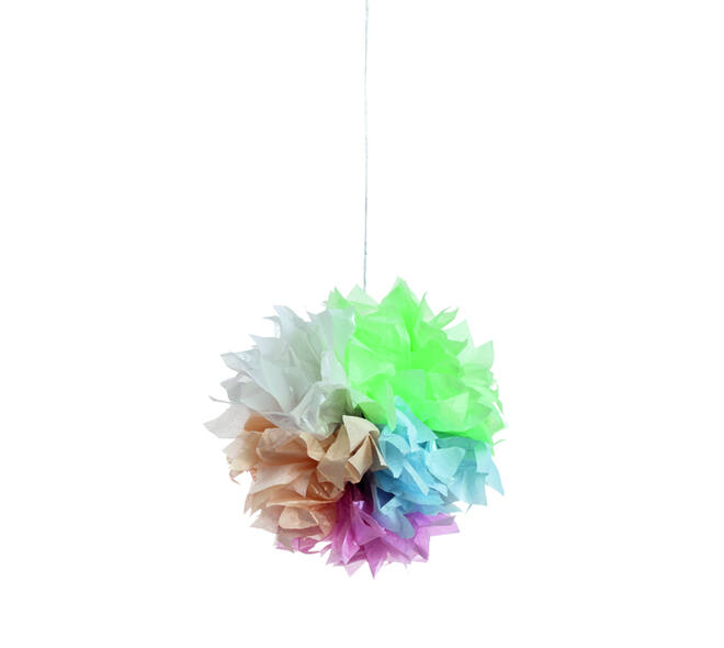 Zijdevloeipapier Folia 50x70cm 20gr iriserend assorti 5 vel
