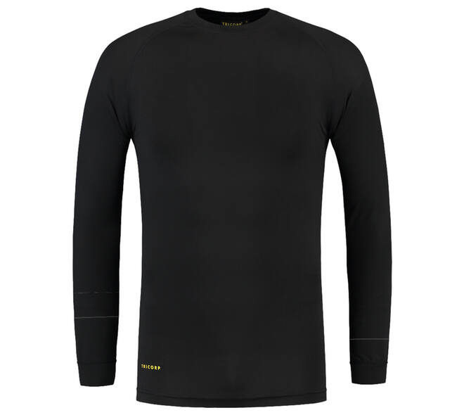 Thermoshirt Tricorp Workwear maat M unisex zwart