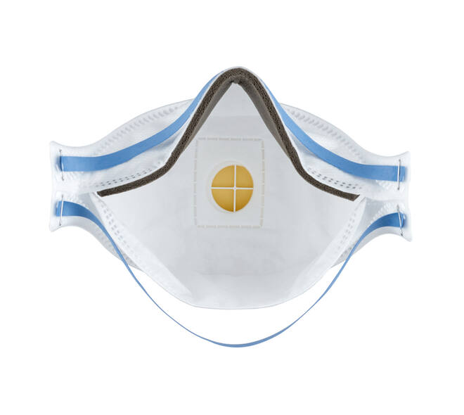 Stofmasker 3M Aura voor schuren 9322 FFP2 met ventiel 2 stuks
