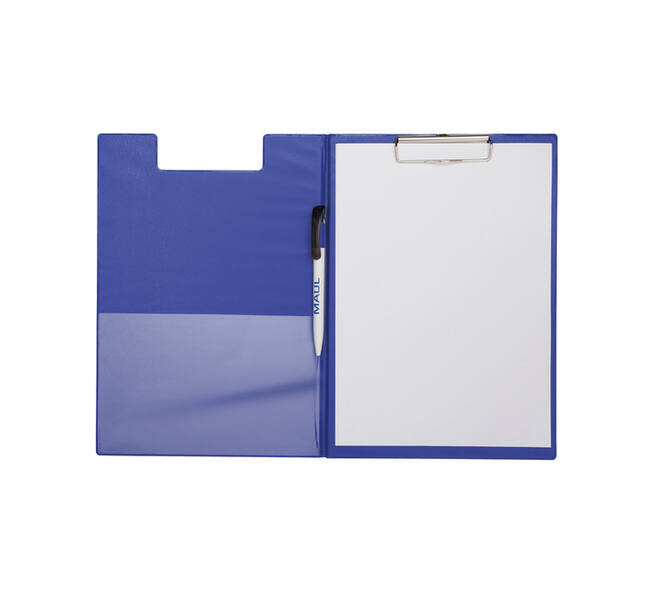 Klembordmap MAULpoly A4 staand PP-folie blauw