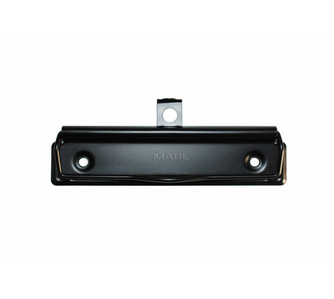 Papierklem MAUL Beugelklem staal 120mm zwart 10 stuks