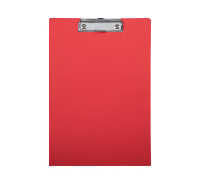 Klembord MAULbalance A4 staand versterkt 3mm karton rood