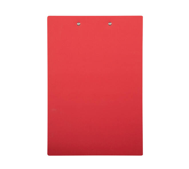 Klembord MAULbalance A4 staand versterkt 3mm karton rood