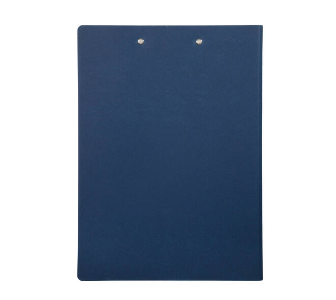 Klembordmap MAULbalance A4 versterkt karton rug 8mm blauw